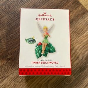 2013 Hallmark Keepsake Christmas Ornament Disney’s Fairies Tinker Bell’s World